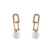 Pin Pearl Drop Earrings $2.8-3.32