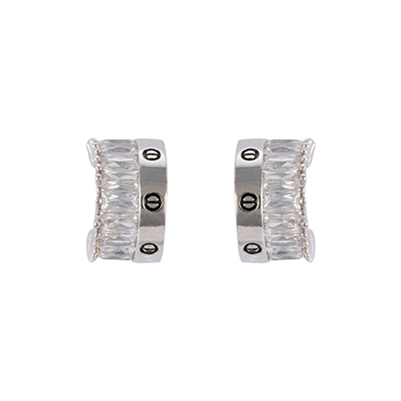In-stock Basic Cz Earrings