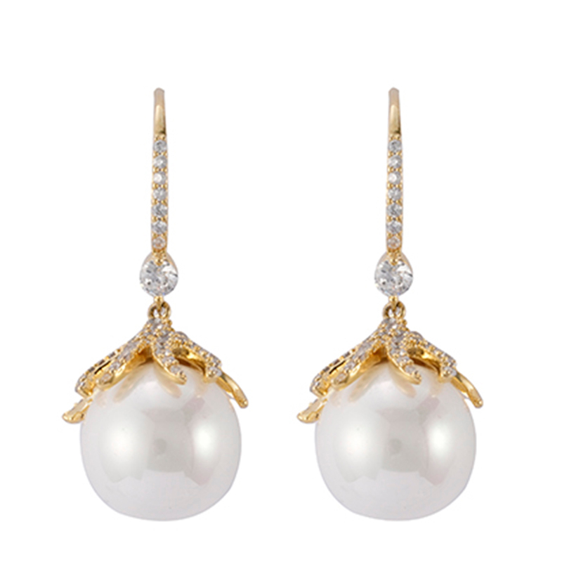 Pearl Hook Earrings Available $2.3-2.70