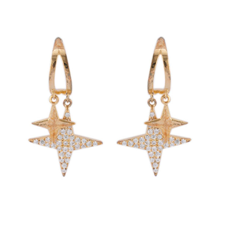 Star Charms Fashion Drop Earrings $1.9-$2.3   