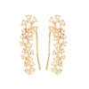 Blossom Stud Earrings 2 Plated Colors