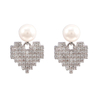 In-stock Pearl Cz Earrings