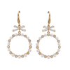 In-stock Basic Pearl Cz Earrings $2.0-$2.5
