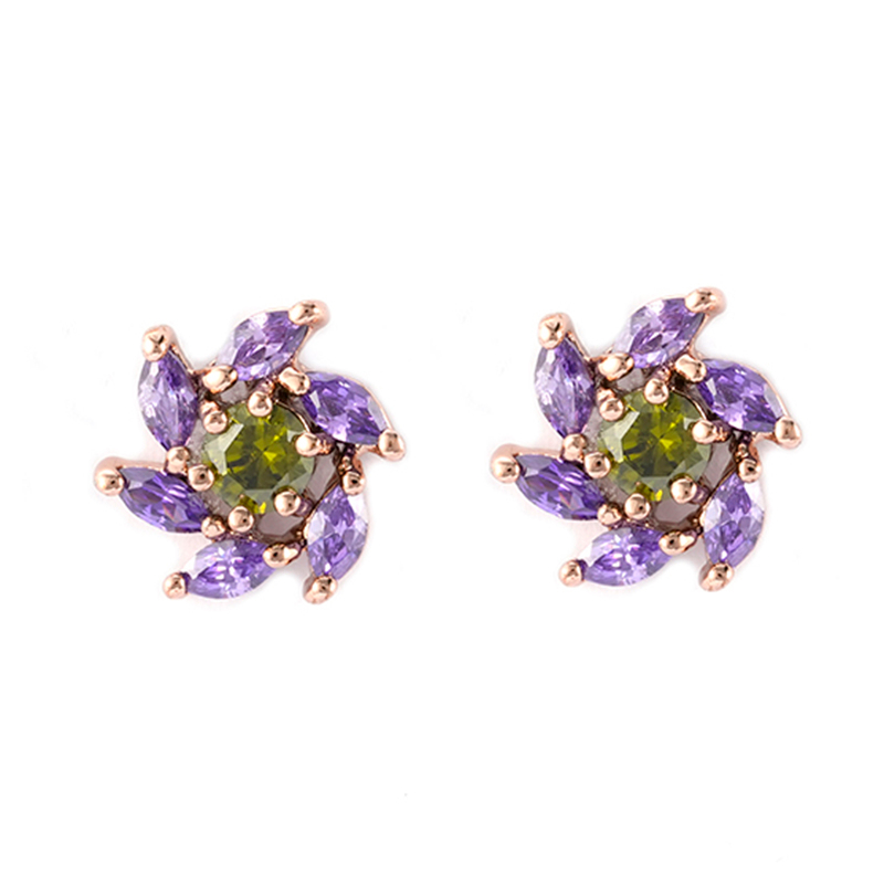 In-stock Cyclone Color Z Earrings
