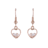  In-stock Love Pendant Cz Earrings