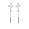 In-stock Floral Tassel Earrings $3.0-$3.5