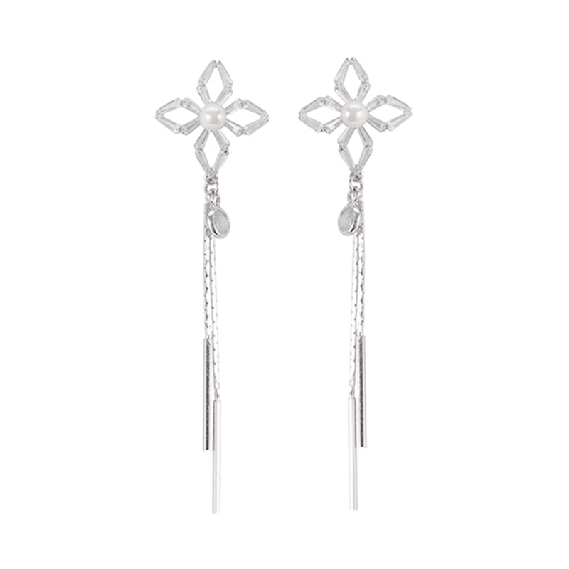 In-stock Floral Tassel Earrings $3.0-$3.5