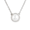 Pearl Mixes Zirconia Basic Style Necklace