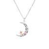 Moon Charm Necklace Multicolour $1.0-$1.8