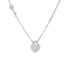 Lock And Key Gold Plated Necklace