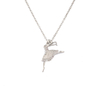 Dancing Lady Charm Necklace