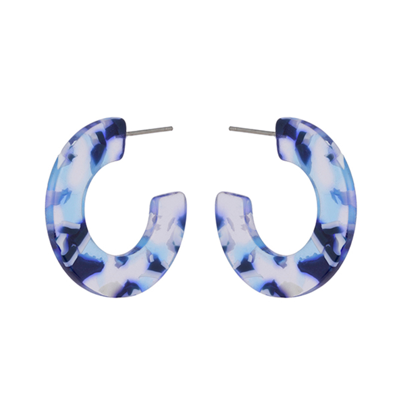 Acetate Multi-color Earrings$0.5~1.0