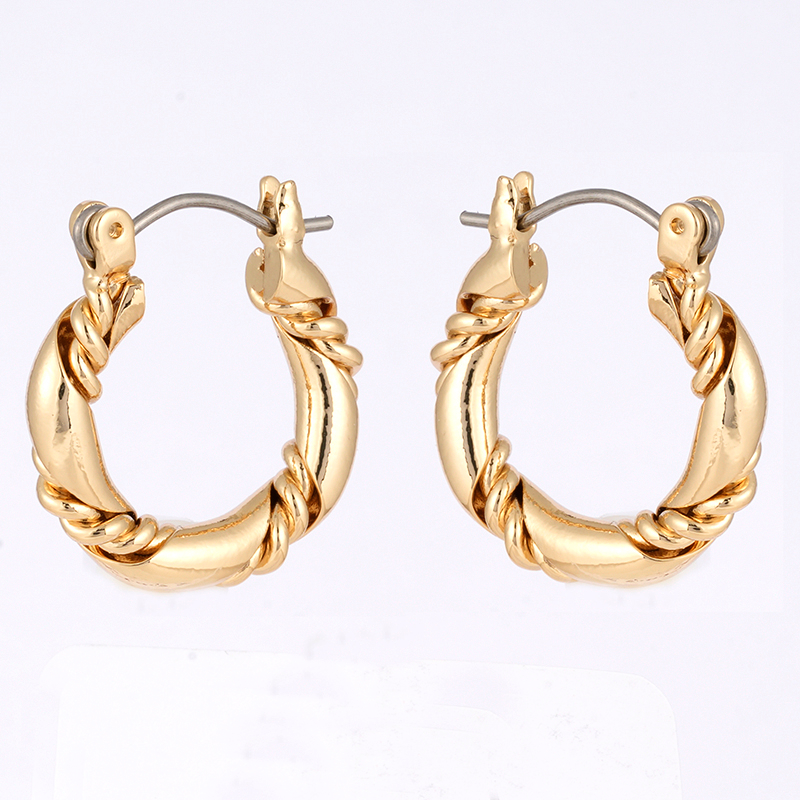Wholesale Plain Hoop Earrings $0.9~1.4
