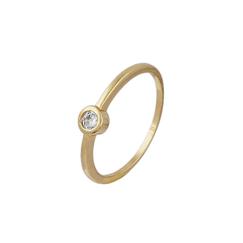 Basic Style Gold Plated Ring