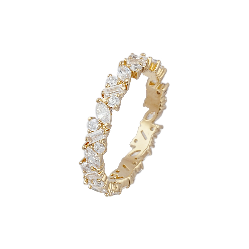 Multiple Shaped Zirconia Ring