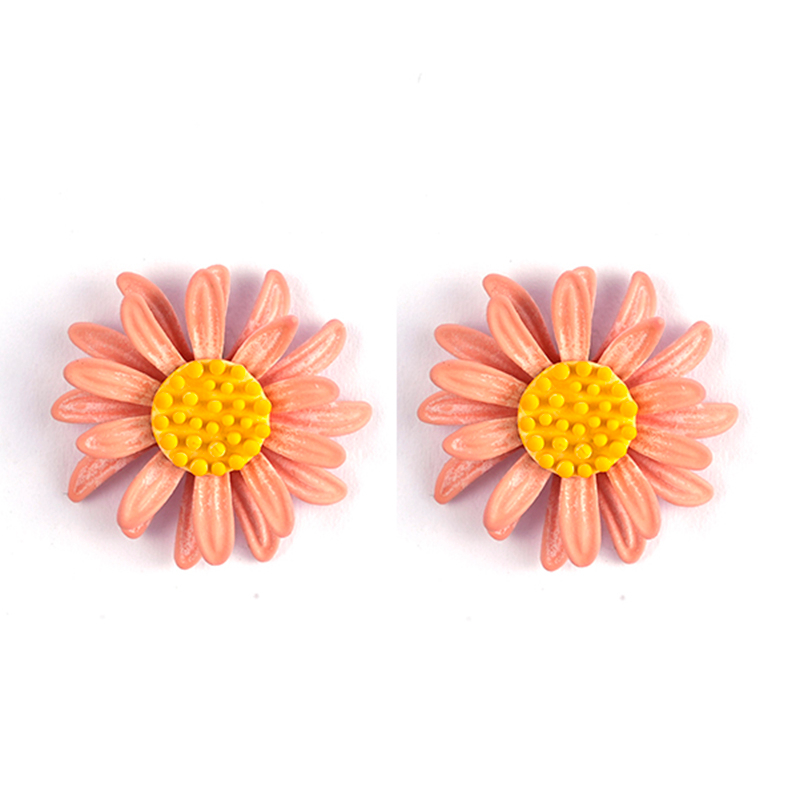In-stock Chrysanthemum Post Earrings$1.3~1.8