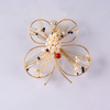 Pearl Decor Butterfly Brooch $5.0-5.5