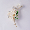 White Flower Brooch $6.7-7.2