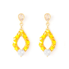 Flower Beads Multi-color Earrings$2.5~3.0
