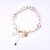 Fashion styles closed bracelet with fresh water pearl $4.0-$4.8