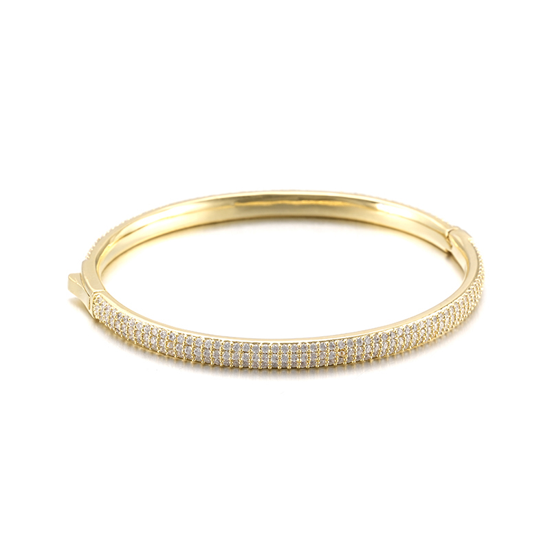 Fashion styles closed Bangle with stone $7.0-$7.7