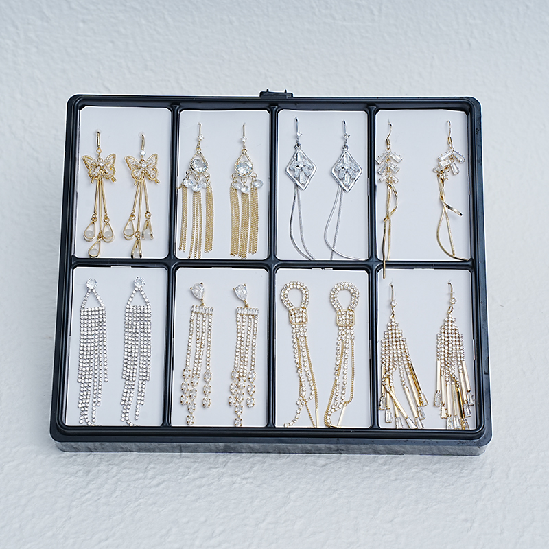 Earring in packing box wholesale BE015-4X2