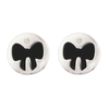 DIY Bowknot Studs in stock E0054-1