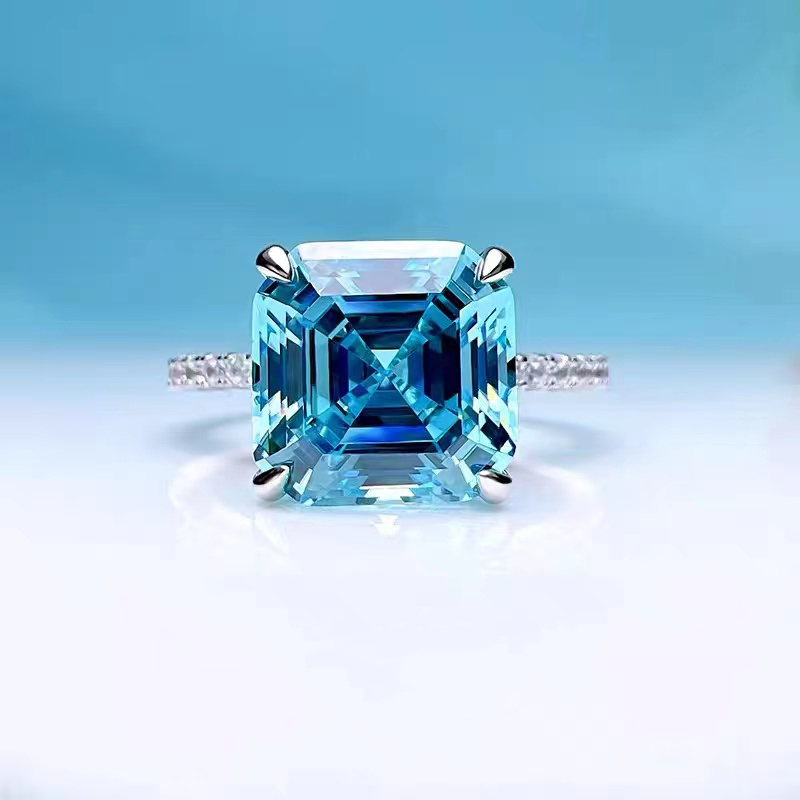 Sea Blue Gemstone Ring RTB046
