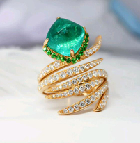 Cherry Blossom Pink Gemstone Ring RTB148