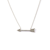 Cz Arrow Pendant Necklace