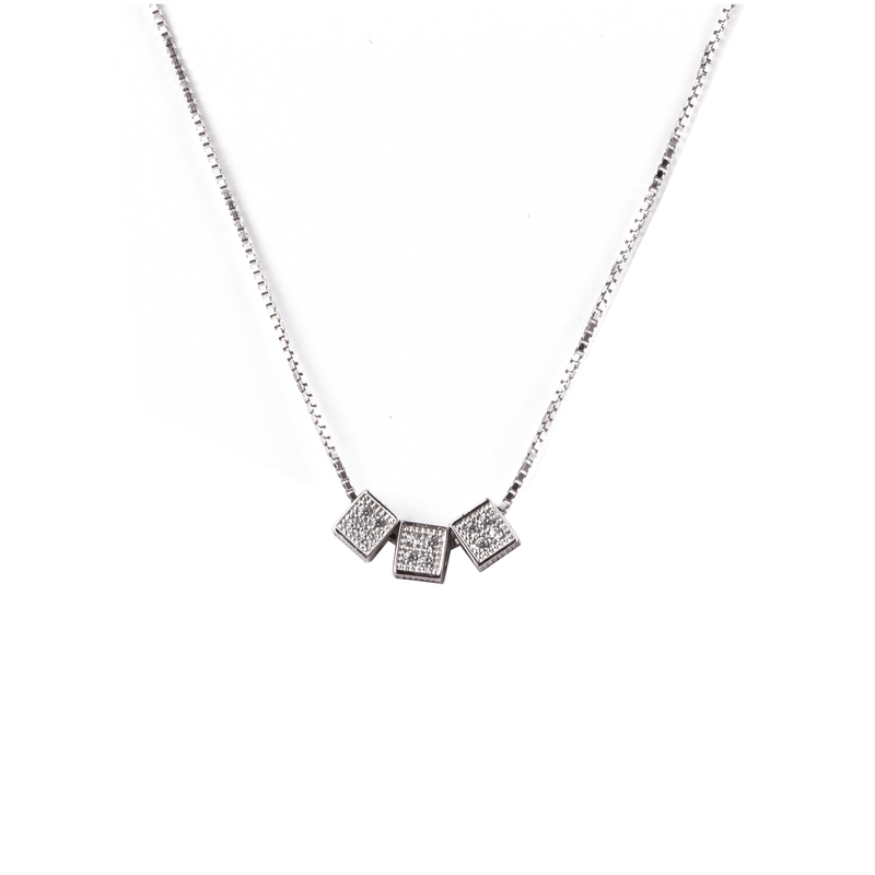 Little Cubes Pendant Necklace