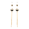 Multi-piece set of Swan Tassel earrings$2.72~3.2
