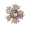 Blossom Multicolour Rhinestone Brooch $4.1-4.6