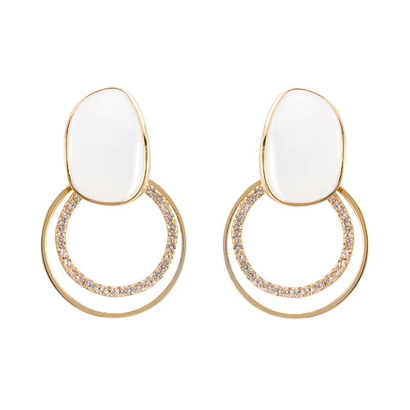 In-stock Basic Cz Earrings$2.5~3.0