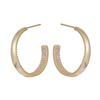 CZ Hoop Earrings Available $2.8-3.4