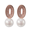 In-stock Pearl Cz Earrings