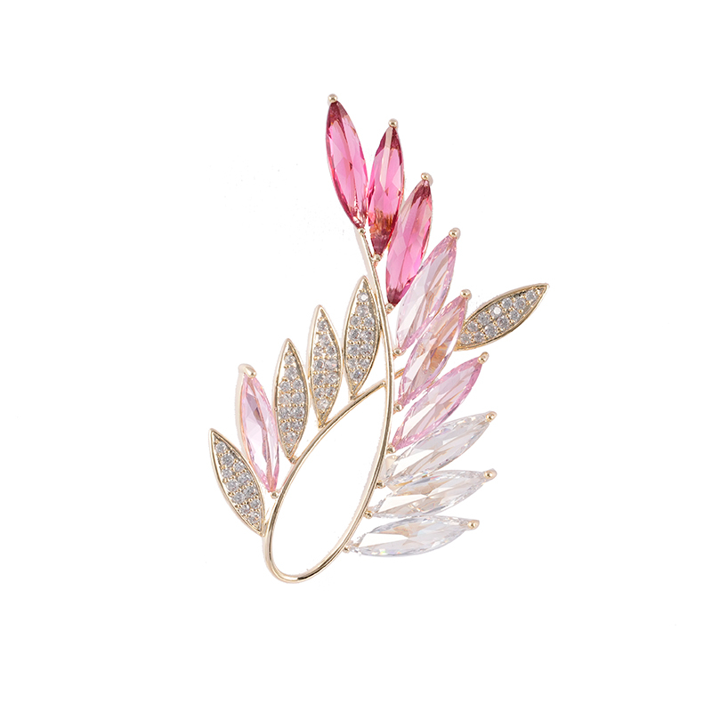 Gradient Color Rhinestone Brooch $7.3-7.8