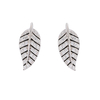 Fashion Leaf Cz Earrings