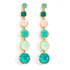 Multicolour Drop Earrings $3.0-$3.5
