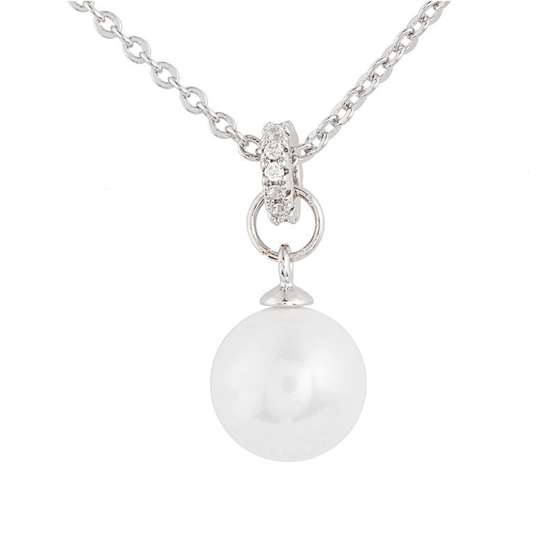 Pearl Charm Necklace