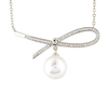 Basic Simple Line Pearl Necklace