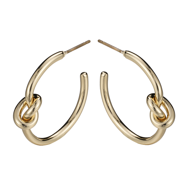 Fashion Plain Hoop Earrings $1.2~1.7