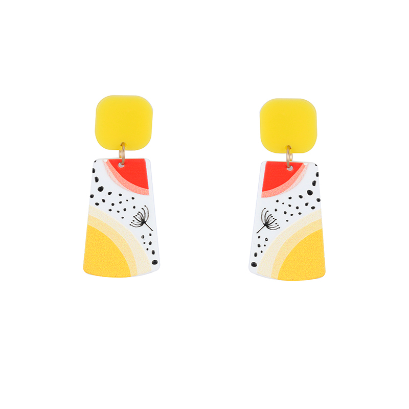 Acetate Multi-color earrings$0.7~1.2