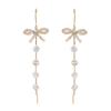 Fashion simple knot with ball earring $1.0-$1.8