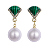 Pearl Fan Earrings$0.7~1.2