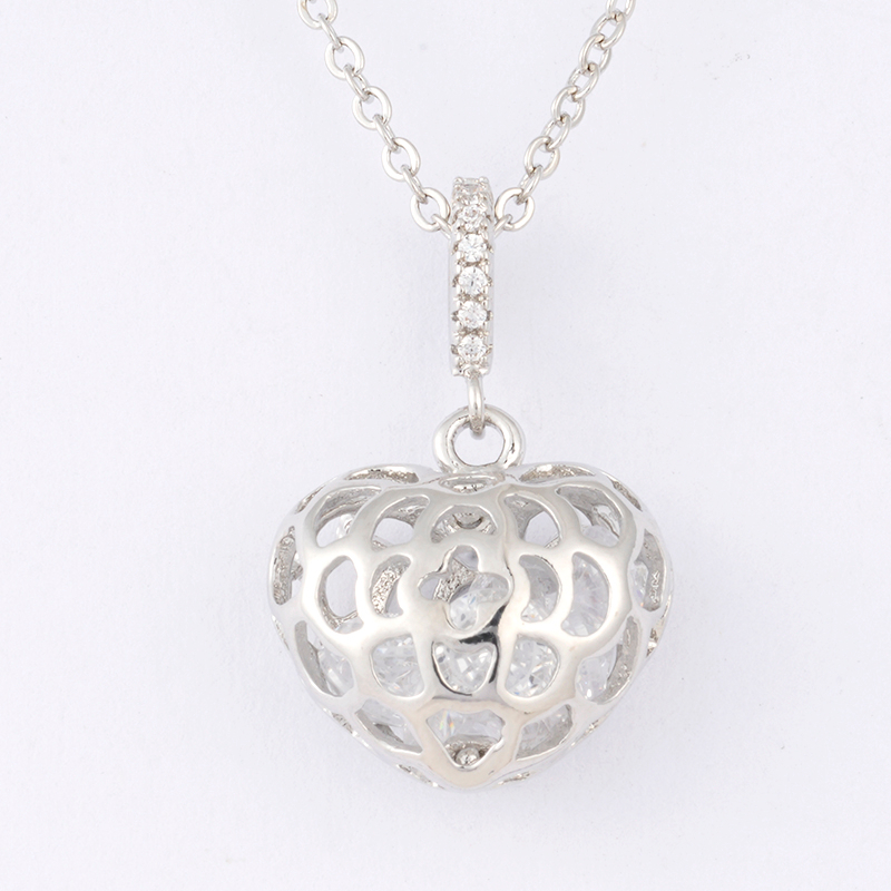 Simples Style with hollow heart pendant Necklace $1.3-$2.2