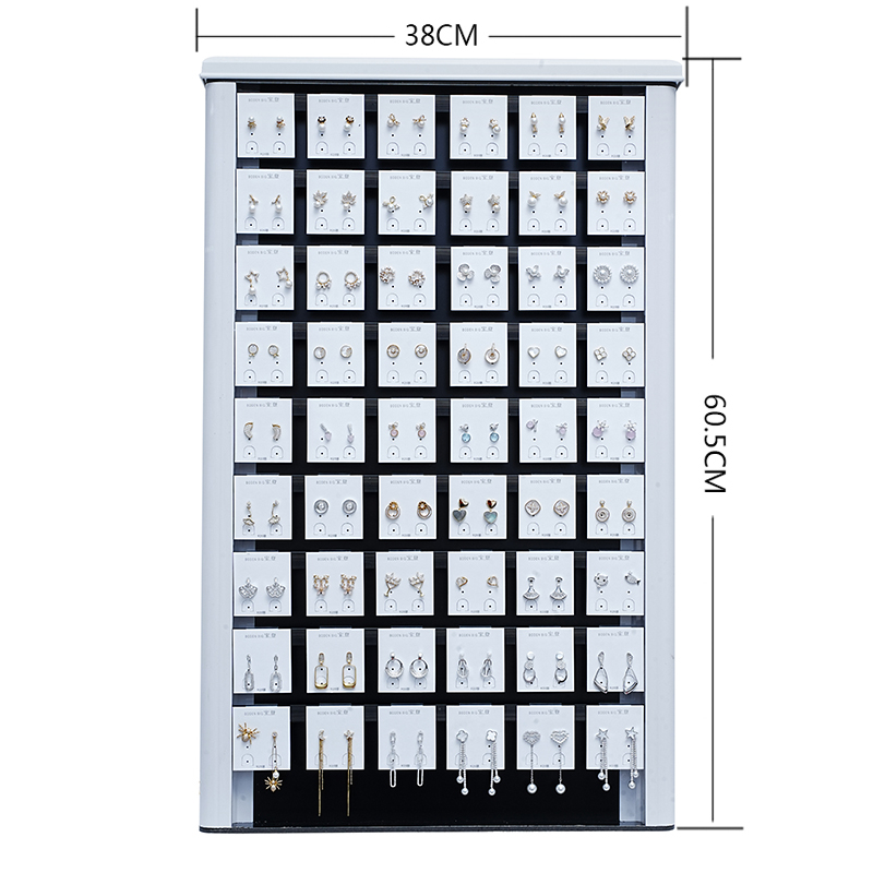 925 Silver Earrings and Necklace in rotating cabinet wholesale RC008H