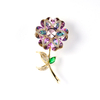 Flower Brooch Multicolour $6.5-7.0
