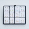 Earring in packing box wholesale BE001-4X3