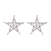Zirconia Star Earrings